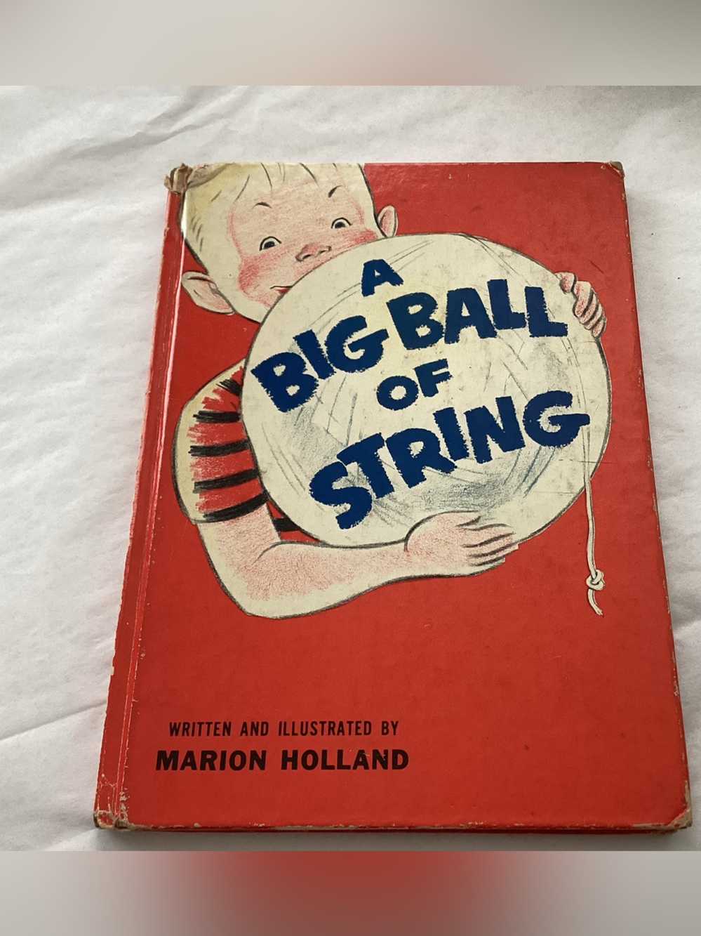 A Big Ball Of String Vintage Beginner Children’s Early Reader